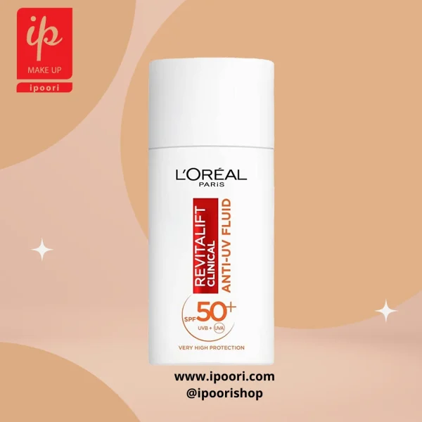 ضد آفتاب فلوئیدی رویتالیفت لورال L'Oréal Revitalift Clinical Anti-UV Moisturizing Fluid SPF 50
